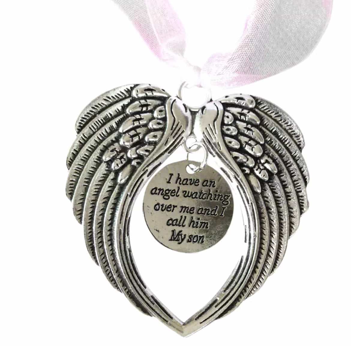 Memorial Hanging Angel Wings-All-Times-Gifts