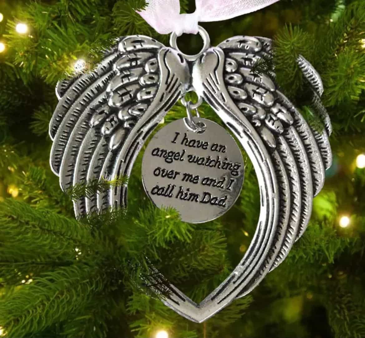 Memorial Hanging Angel Wings-All-Times-Gifts
