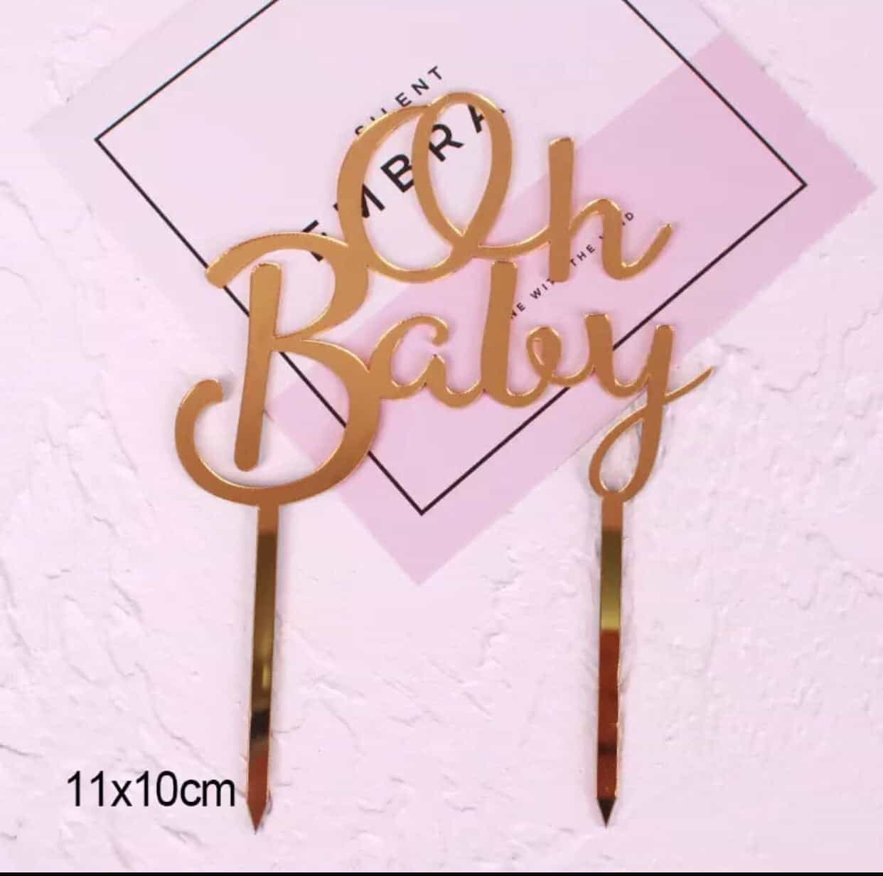 Baby shower Cake Topper-Cake Topper-All-Times-Gifts