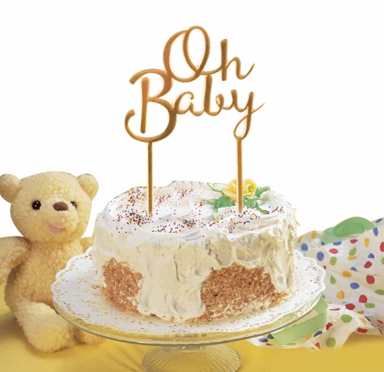 Baby shower Cake Topper-Cake Topper-All-Times-Gifts