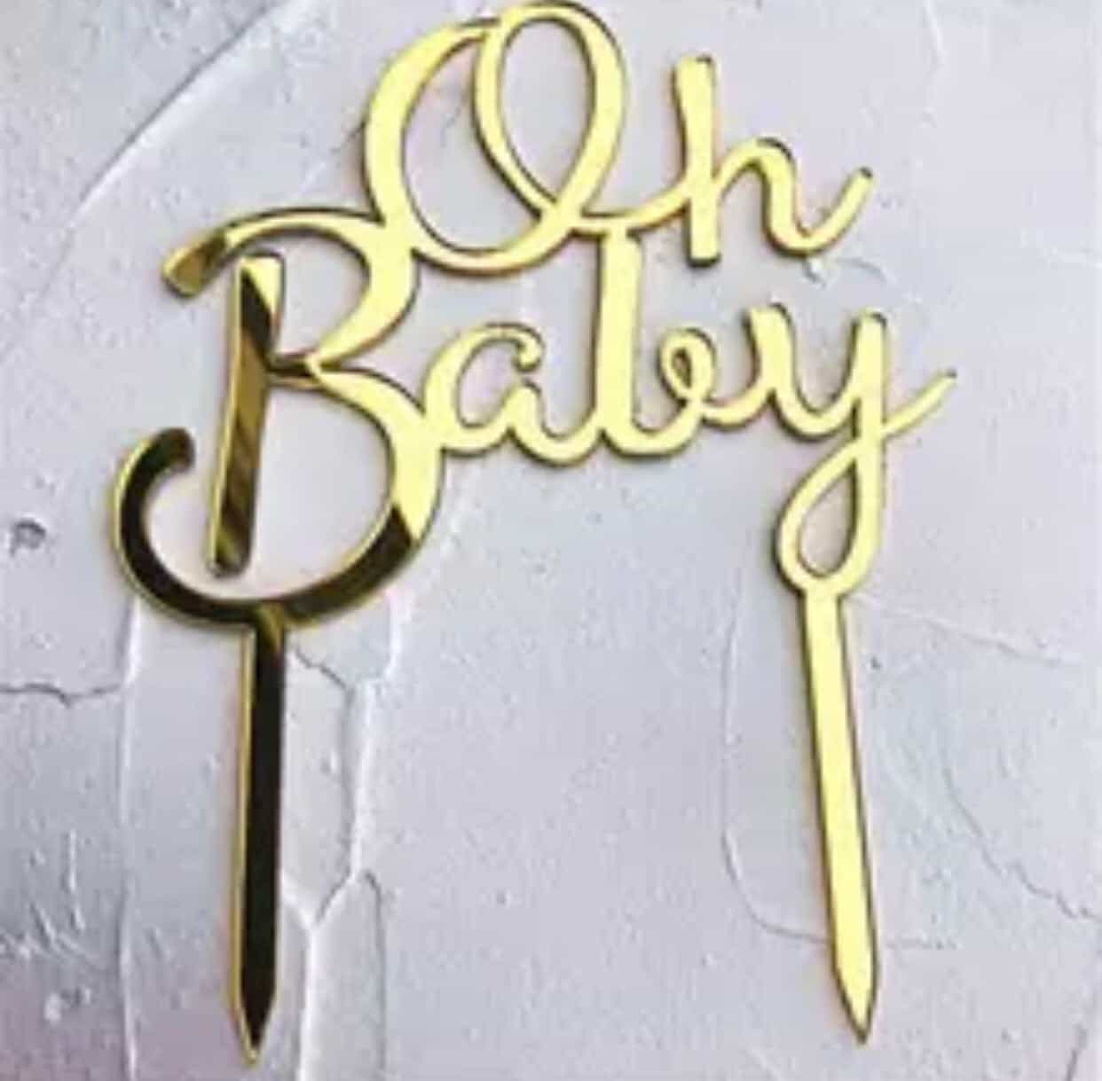 Baby shower Cake Topper-Cake Topper-All-Times-Gifts