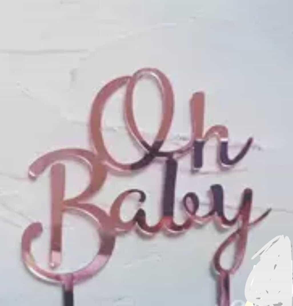 Baby shower Cake Topper-Cake Topper-All-Times-Gifts
