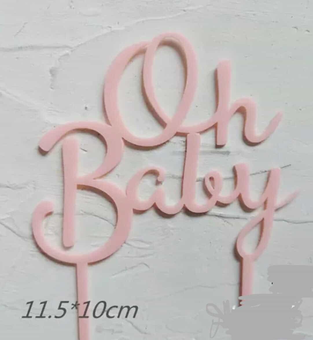 Baby shower Cake Topper-Cake Topper-All-Times-Gifts