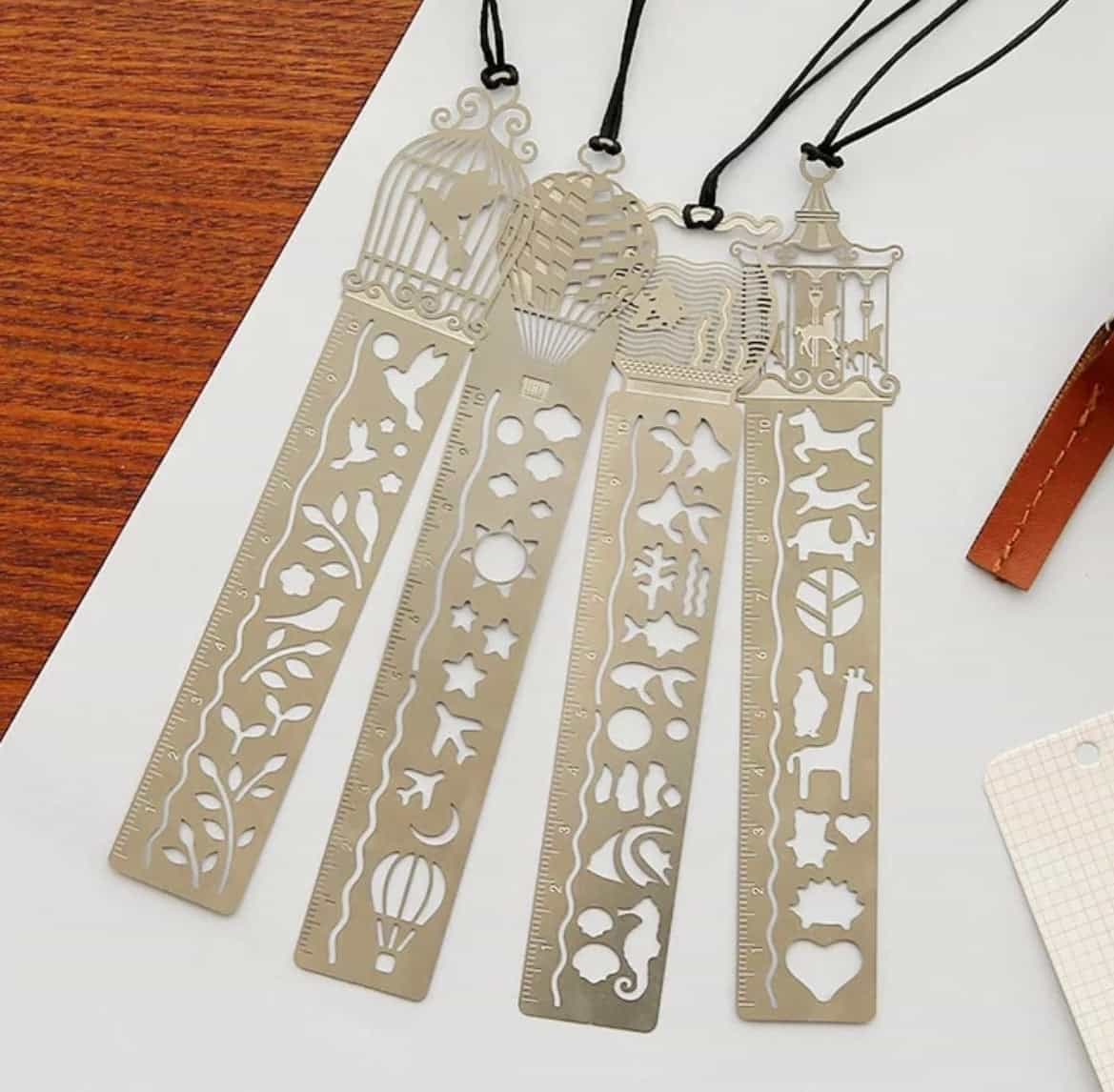 Pattern metal bookmarks set-All-Times-Gifts