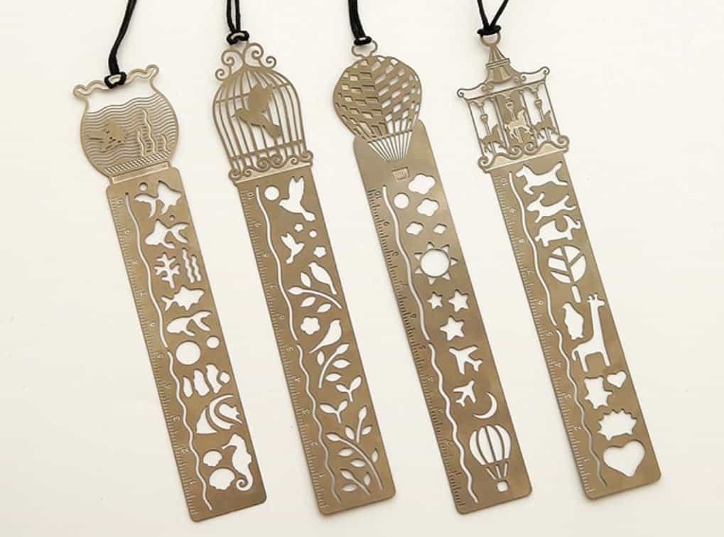 Pattern metal bookmarks set-All-Times-Gifts