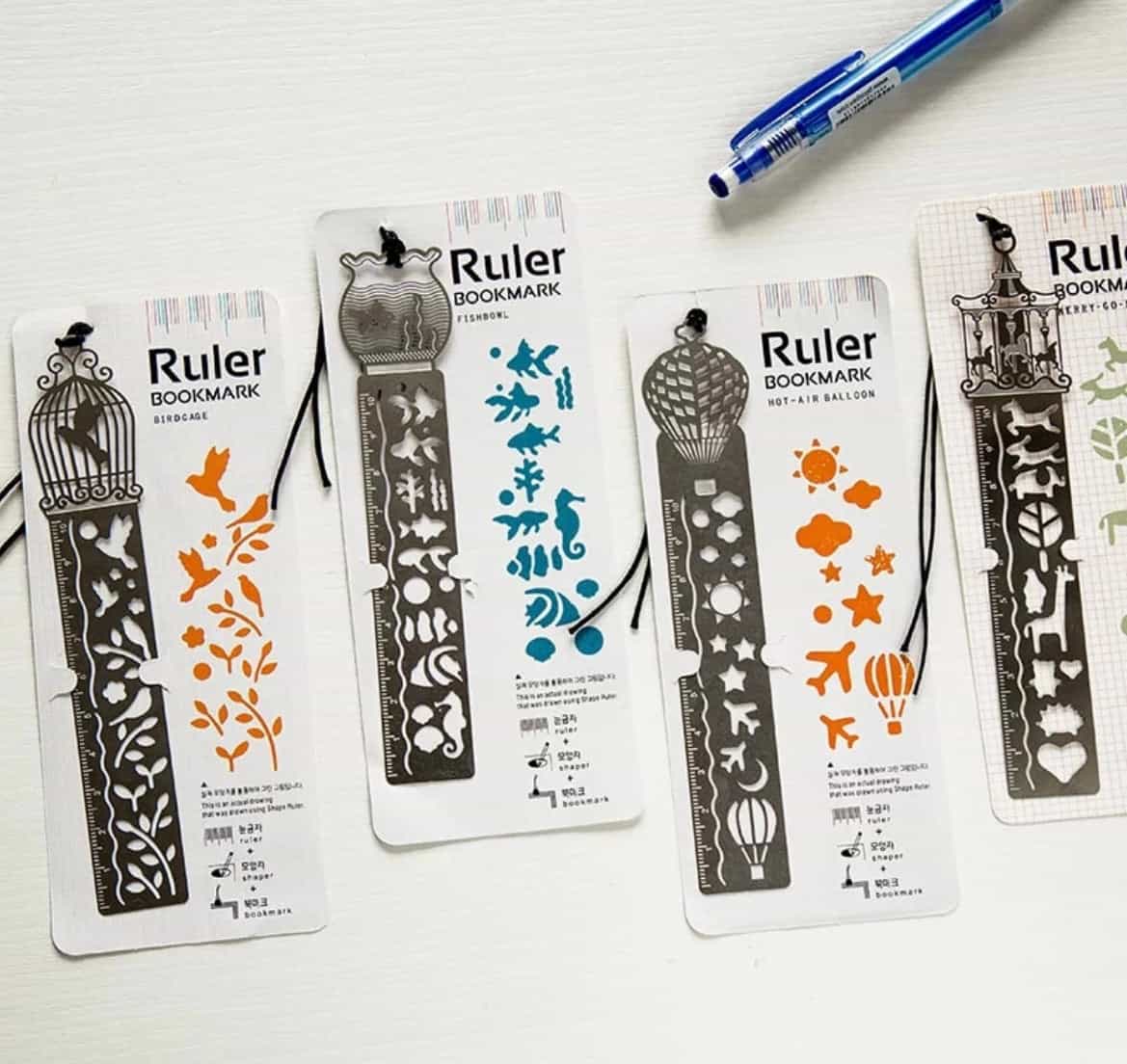 Pattern metal bookmarks set-All-Times-Gifts