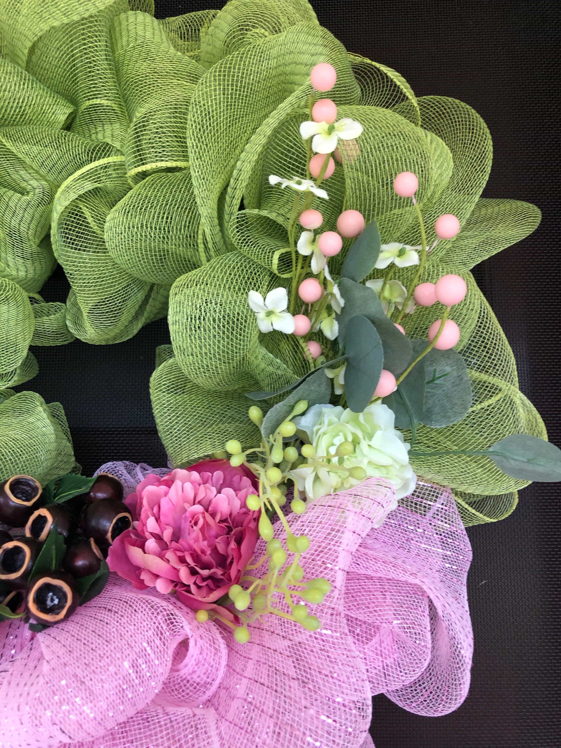 Poly mesh wreath-All-Times-Gifts