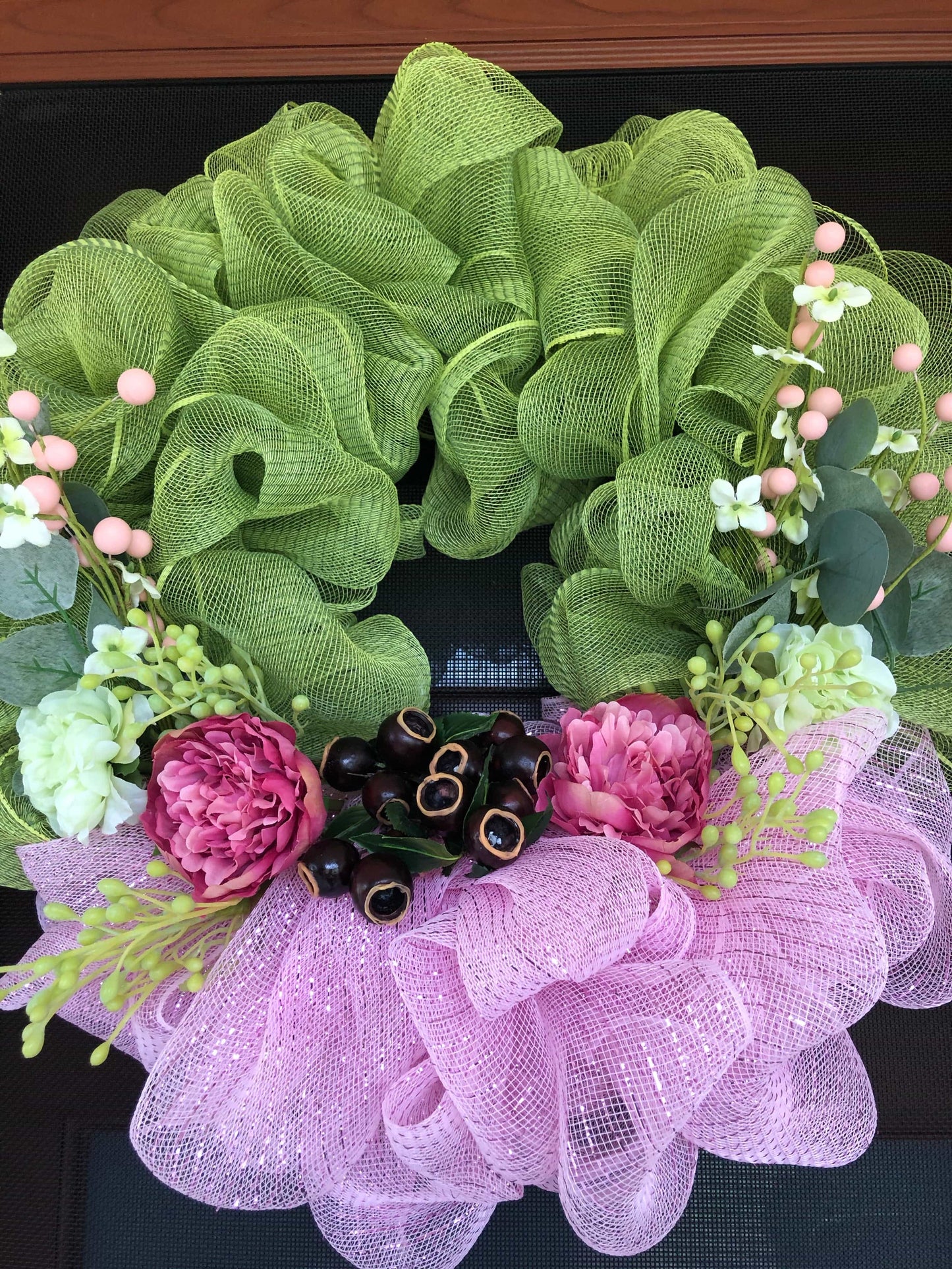 Poly mesh wreath-All-Times-Gifts