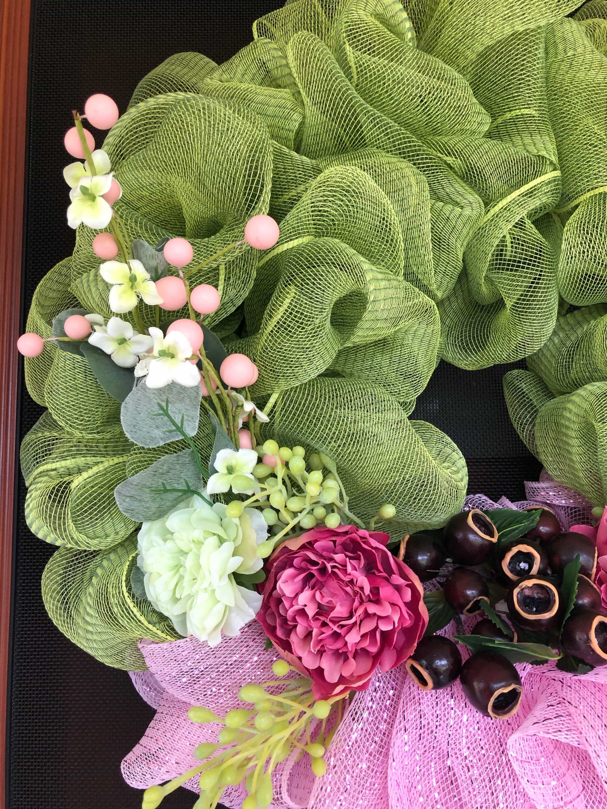 Poly mesh wreath-All-Times-Gifts