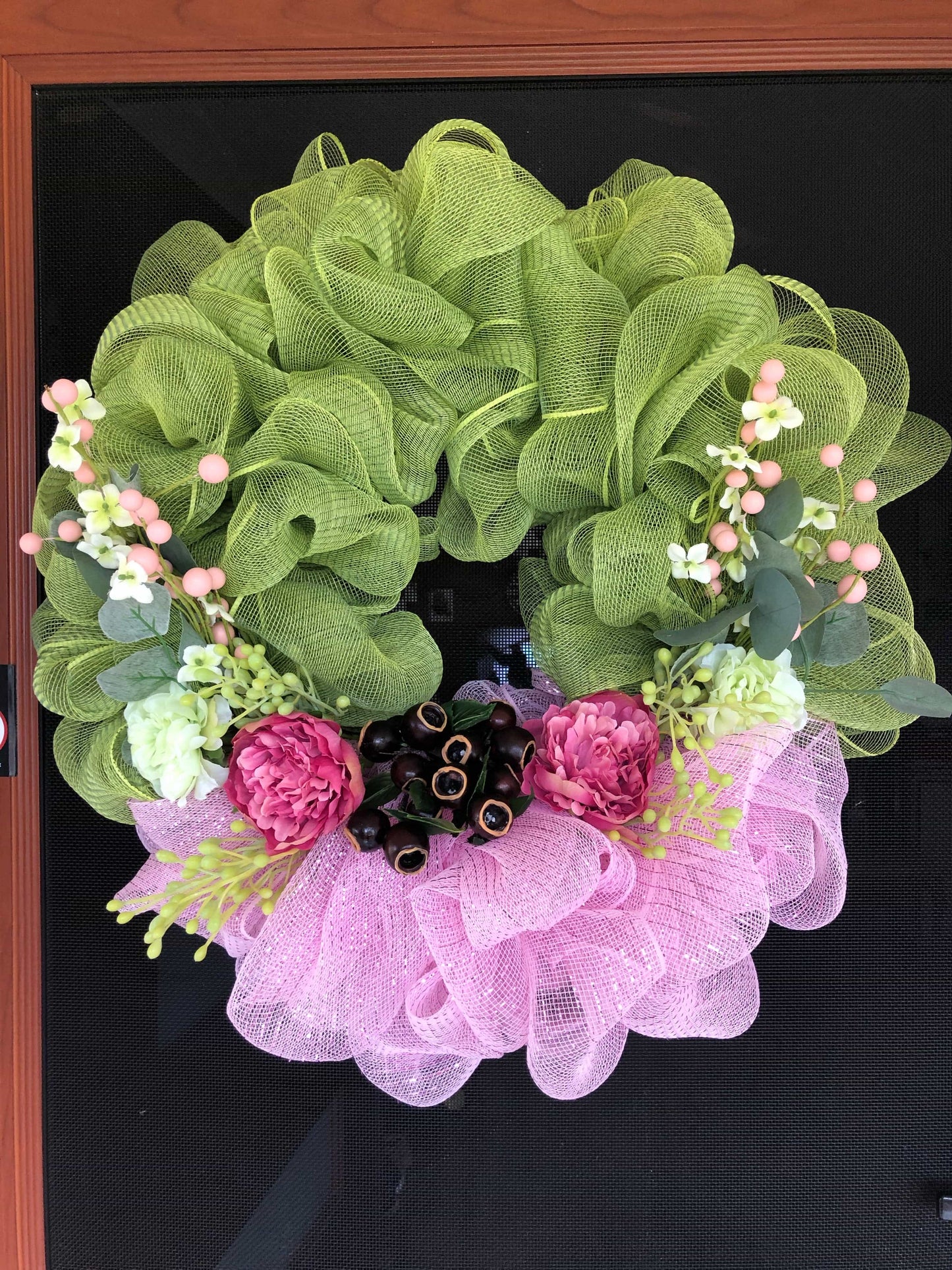 Poly mesh wreath-All-Times-Gifts