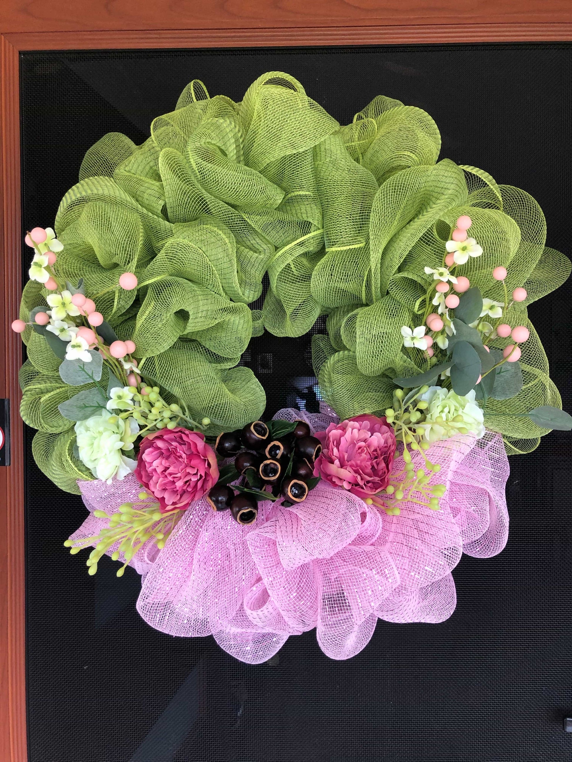 Poly mesh wreath-All-Times-Gifts