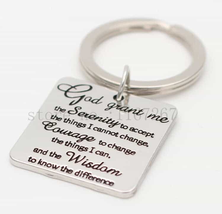 God grant me keychain-All-Times-Gifts