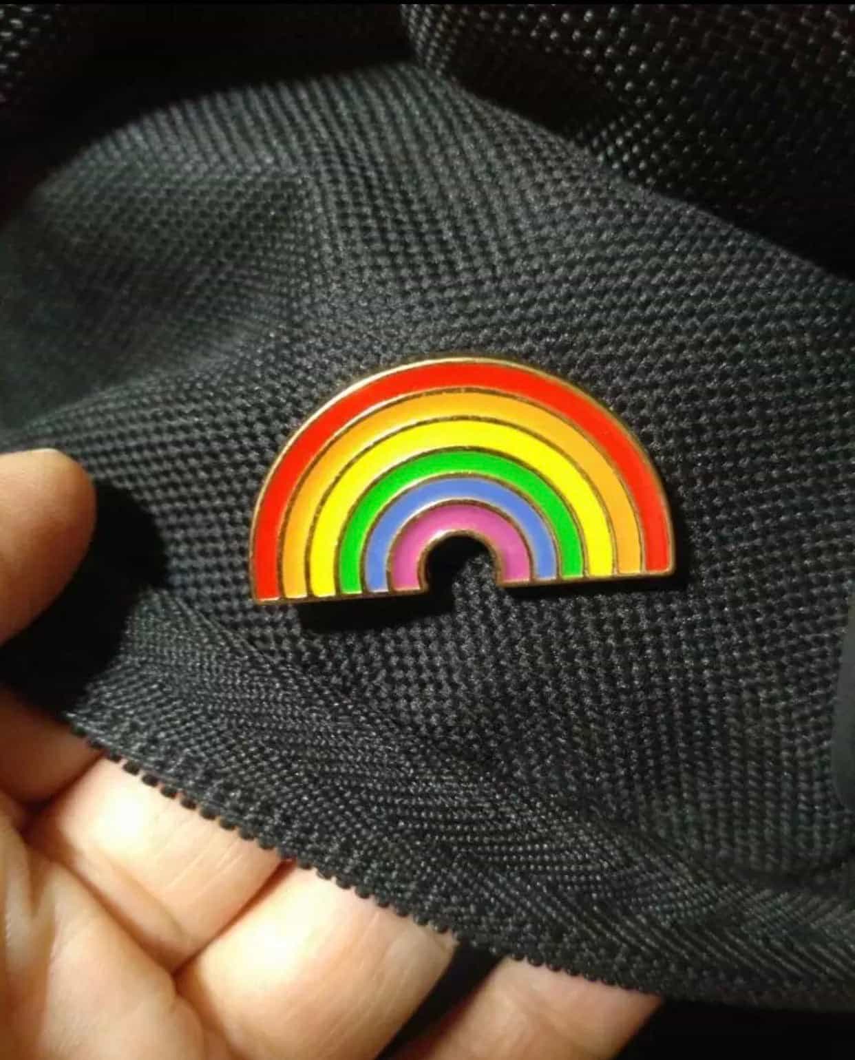 Rainbow Pin Brooch-All-Times-Gifts