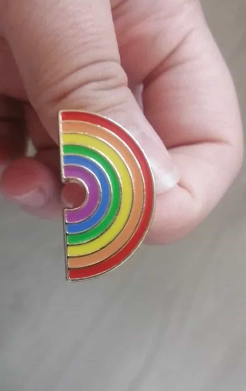 Rainbow Pin Brooch-All-Times-Gifts