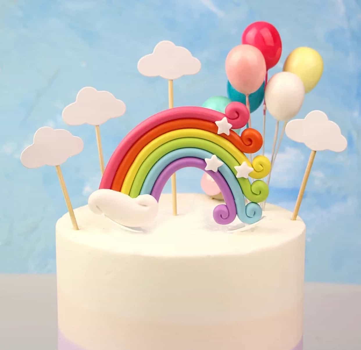 Rainbow Set Cake Topper-Cake Topper-All-Times-Gifts