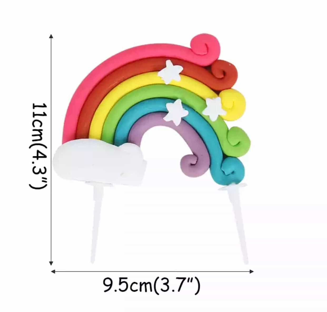 Rainbow Set Cake Topper-Cake Topper-All-Times-Gifts