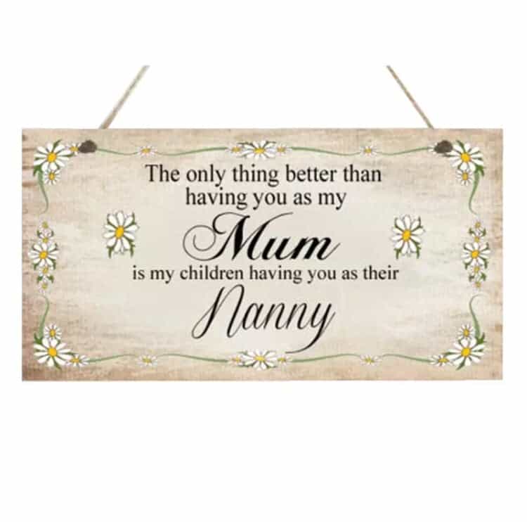 Wooden Hanging Wall Plaque for Appreciation for Mum-Home Decor-All-Times-Gifts