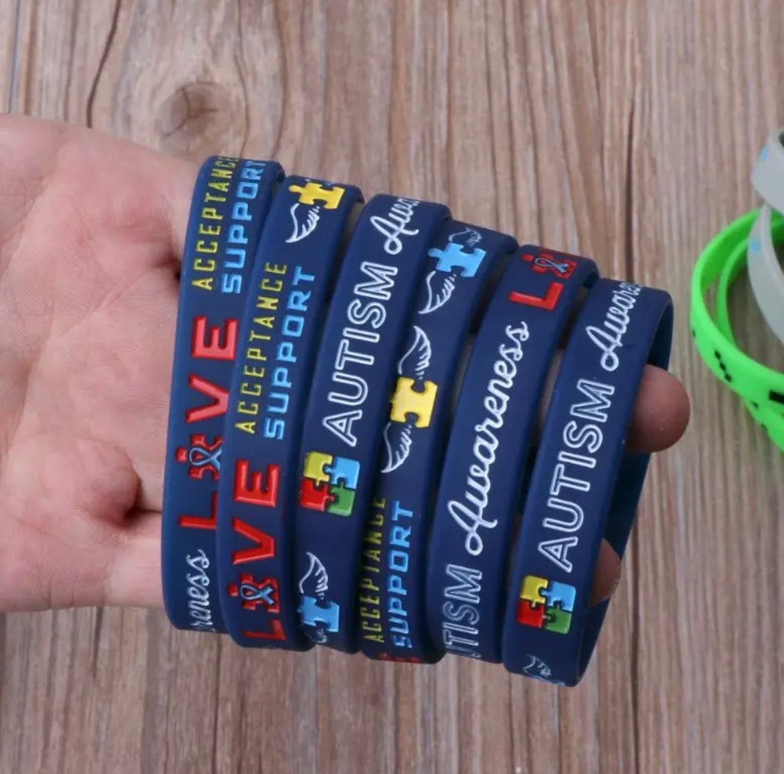 Autism Awareness Inspirational Bracelet