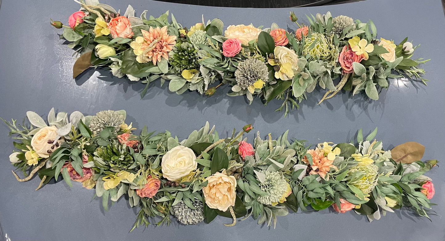 Custom made  Floral Arrangement / Garland  Decorations