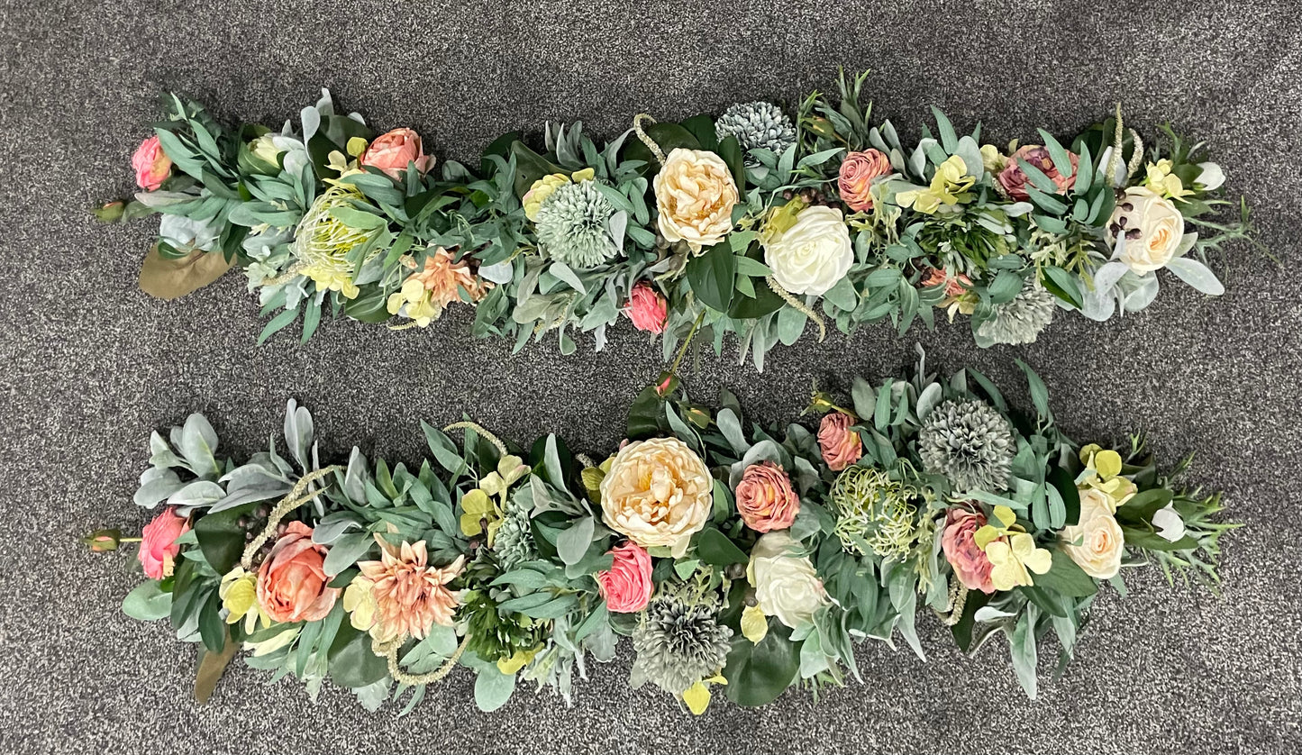 Custom made  Floral Arrangement / Garland  Decorations