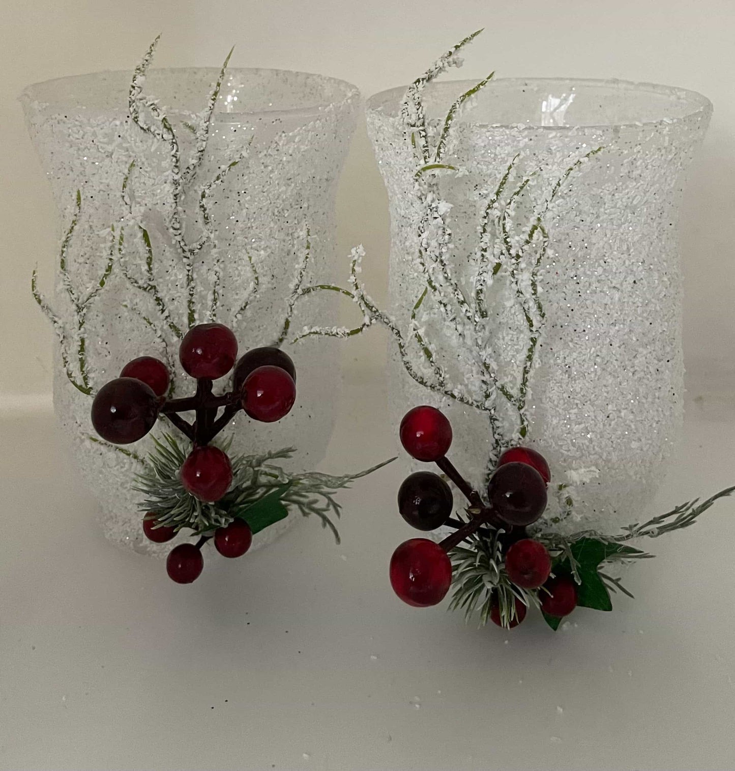 2pcs Christmas candle holder-All-Times-Gifts