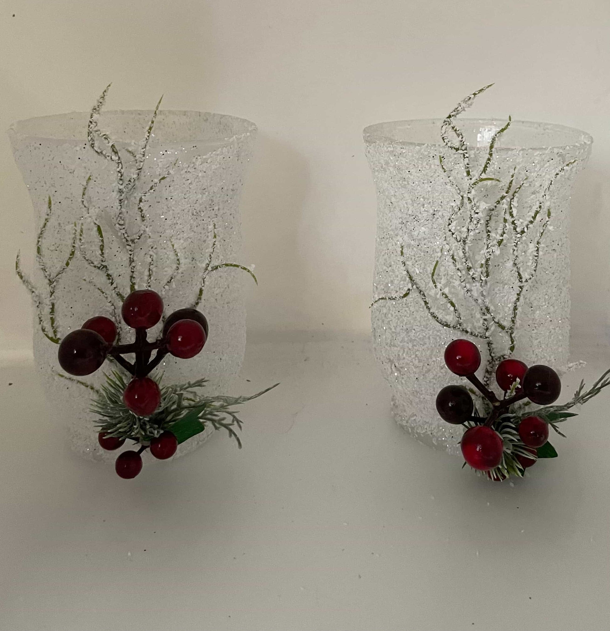 2pcs Christmas candle holder-All-Times-Gifts