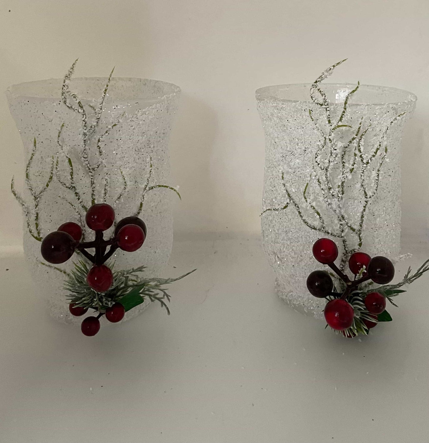 2pcs Christmas candle holder-All-Times-Gifts