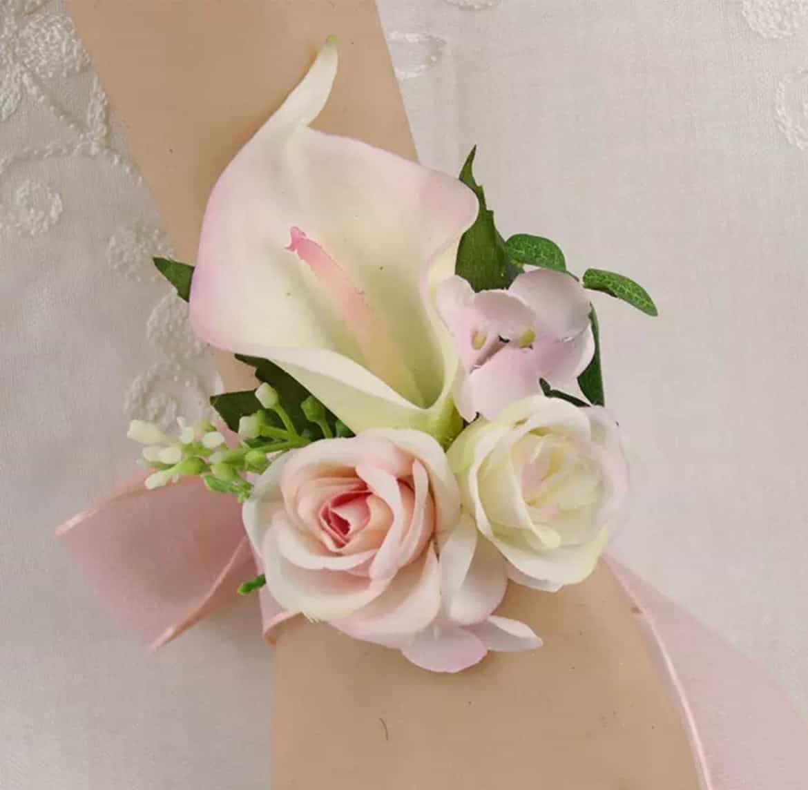 2pcs set Matching buttonhole and corsage-All-Times-Gifts