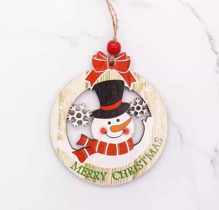 3pcs/Set Christmas Wooden Pendants-Christmas Gifts-All-Times-Gifts