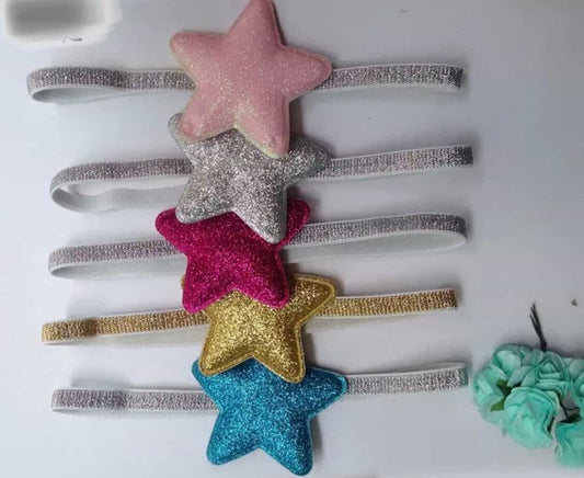 Glitter Star Headband set of five-Headset-All-Times-Gifts