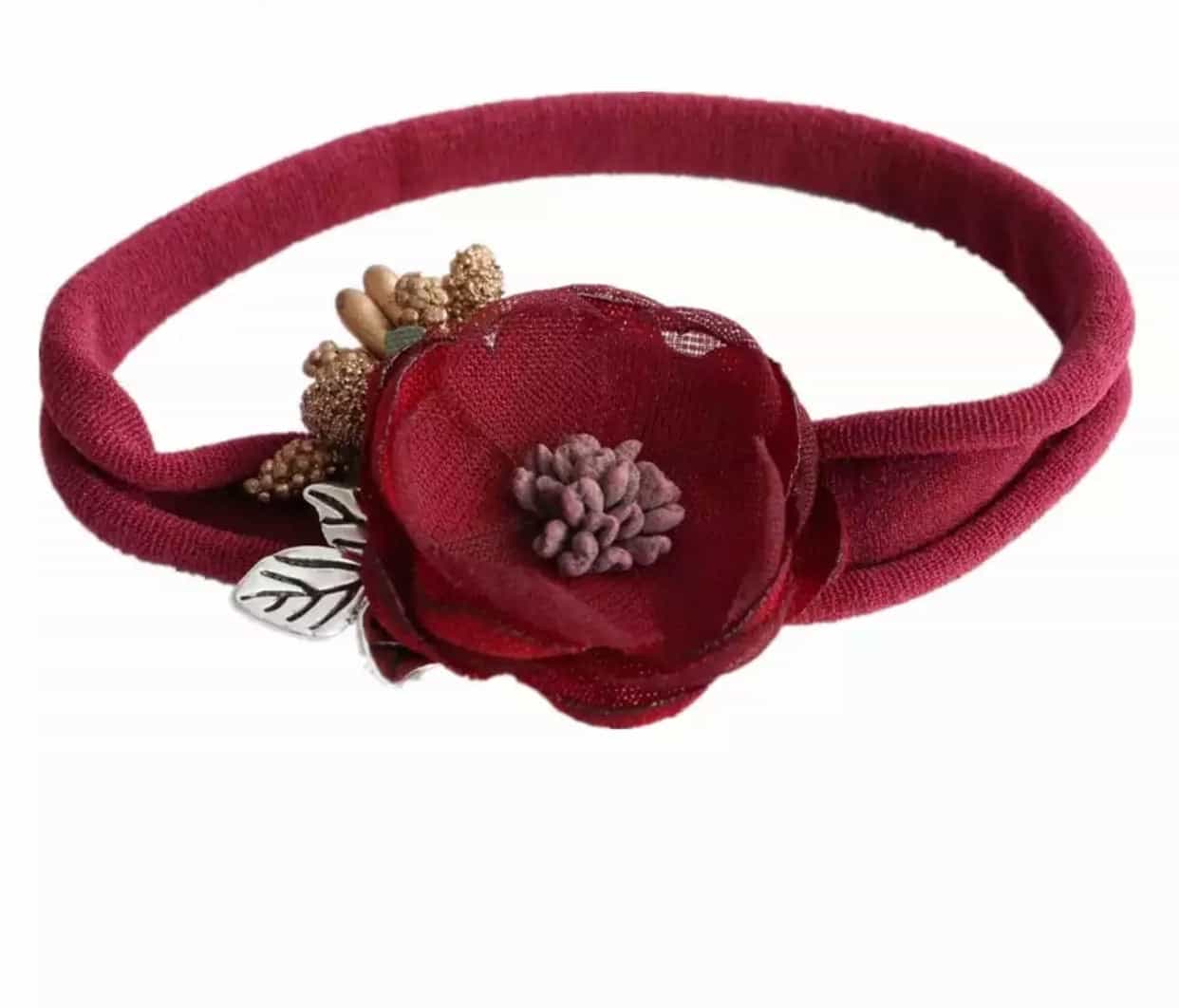 4pcs/set floral elastic headbands-All-Times-Gifts