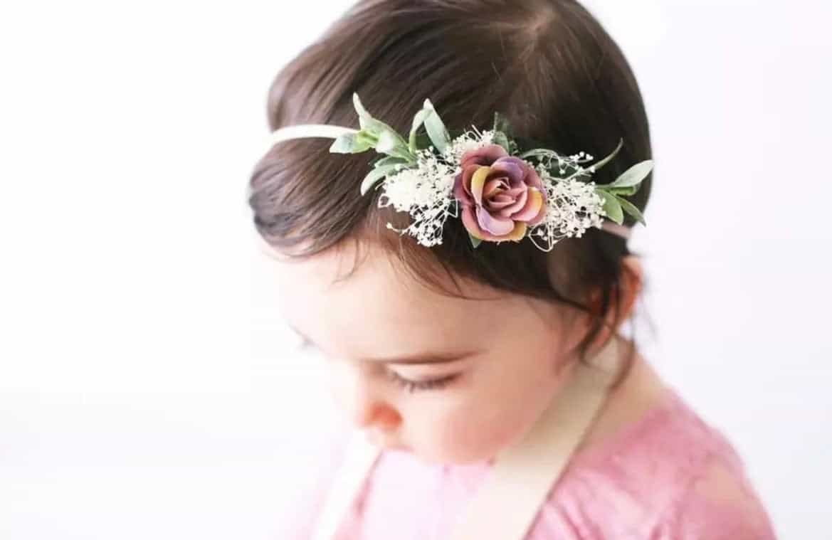 5pcs set baby floral headband-All-Times-Gifts