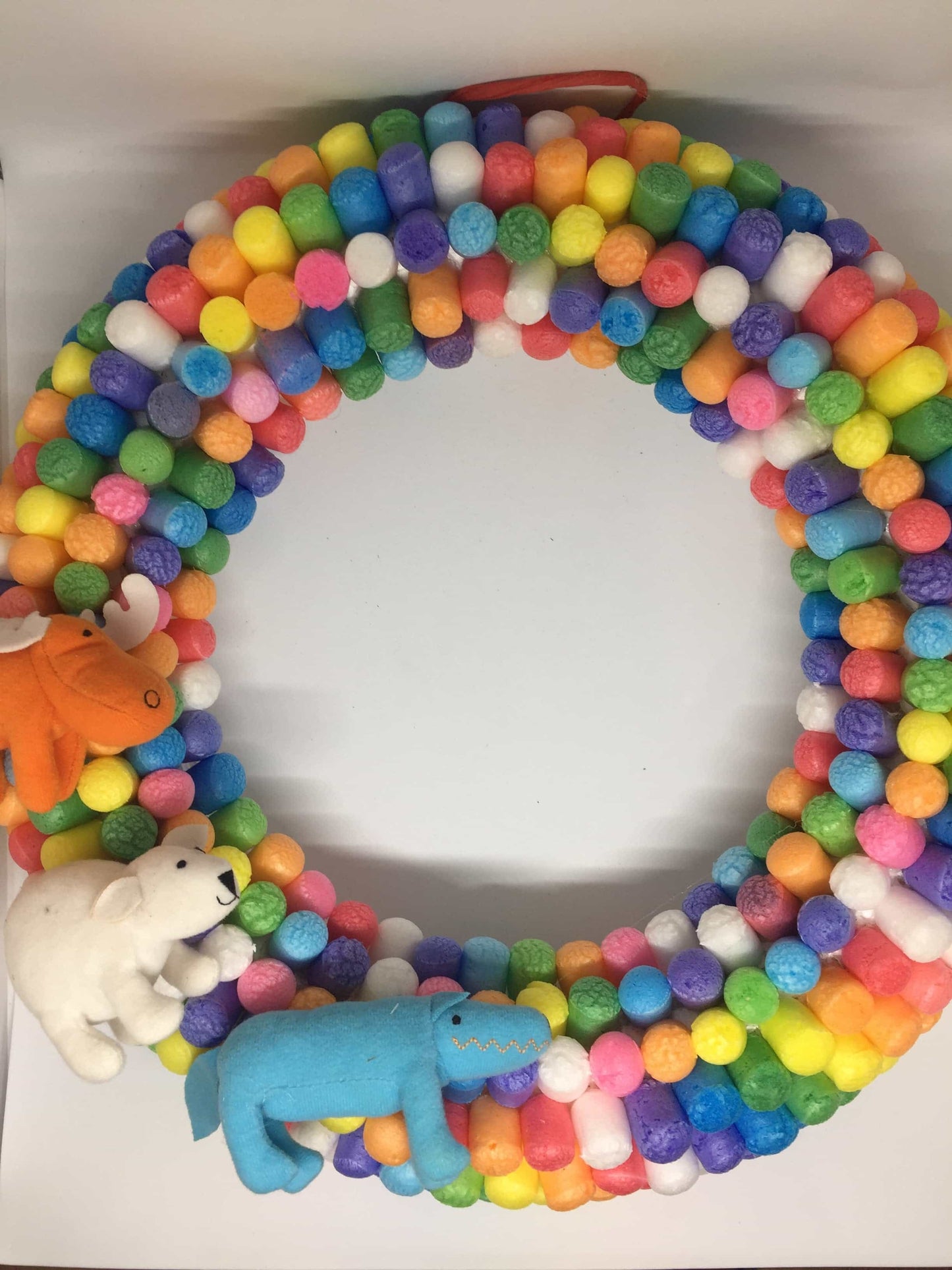Baby Room Colourful Wreath-Personalised Wreath-All-Times-Gifts