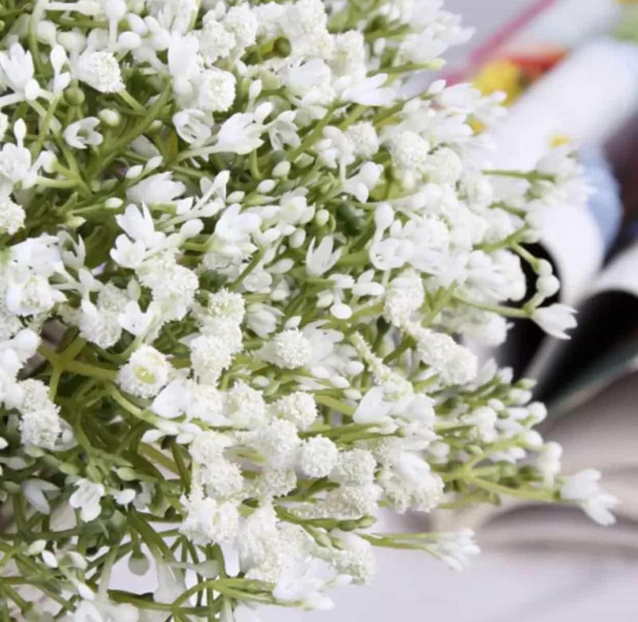Baby's Breath Real Touch Bridal Bouquet-All-Times-Gifts