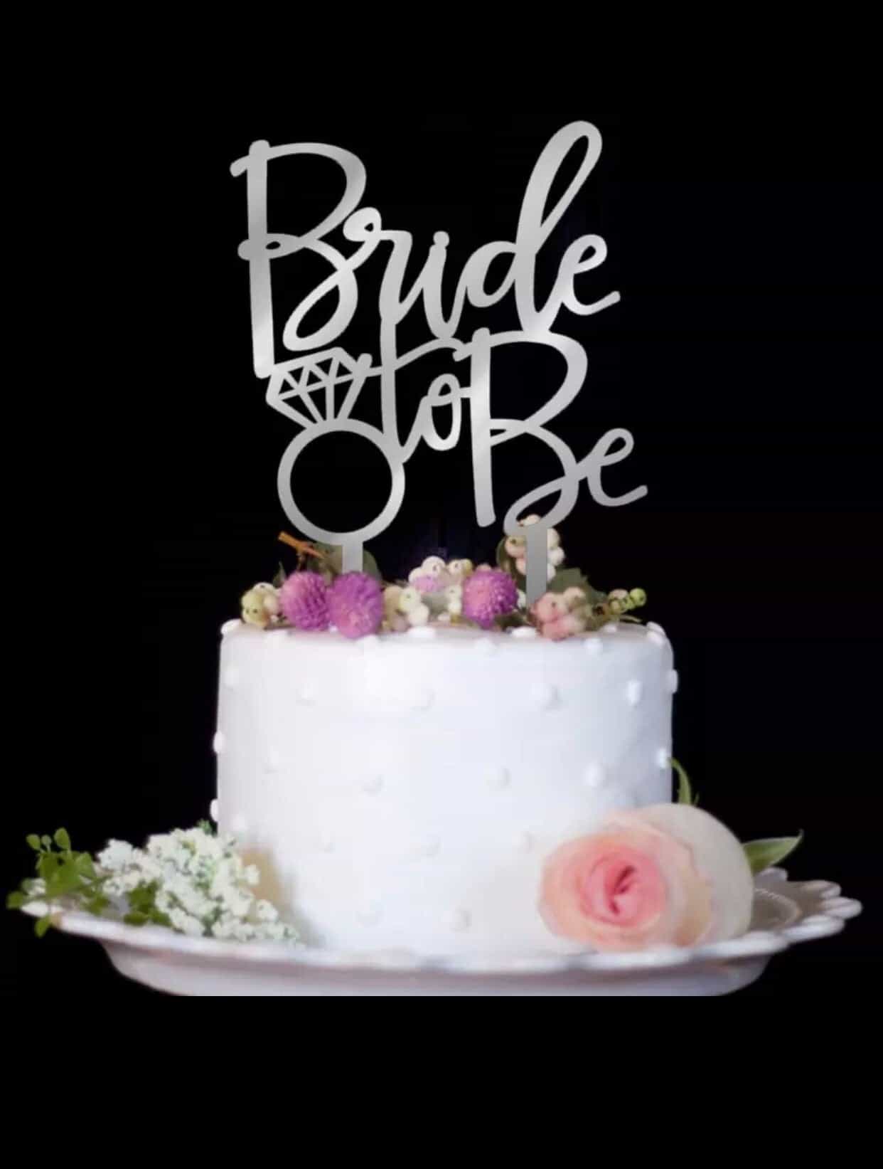 Bridal Cake Topper-Cake Topper-All-Times-Gifts