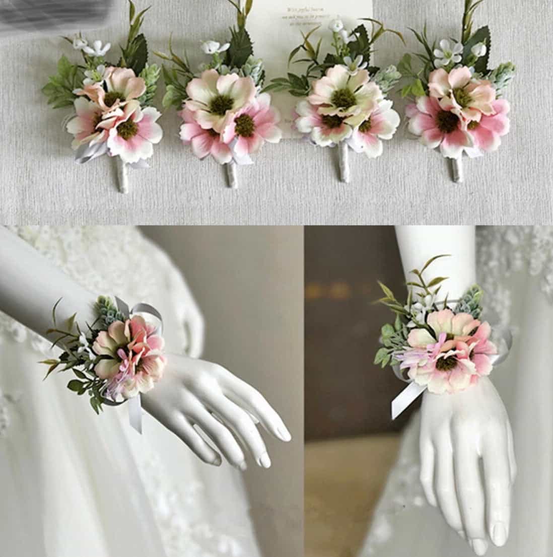 Pink Daisies Corsage-Event-All-Times-Gifts