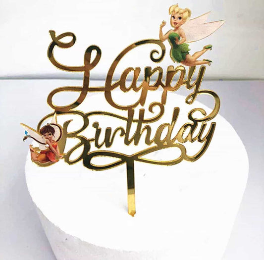 Fairy Birthday Cake Topper-Cake Topper-All-Times-Gifts