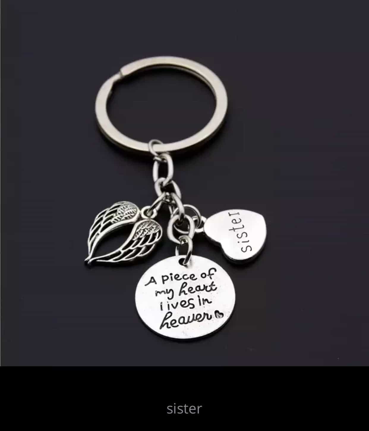 Family Members Memorial Key Ring-All-Times-Gifts