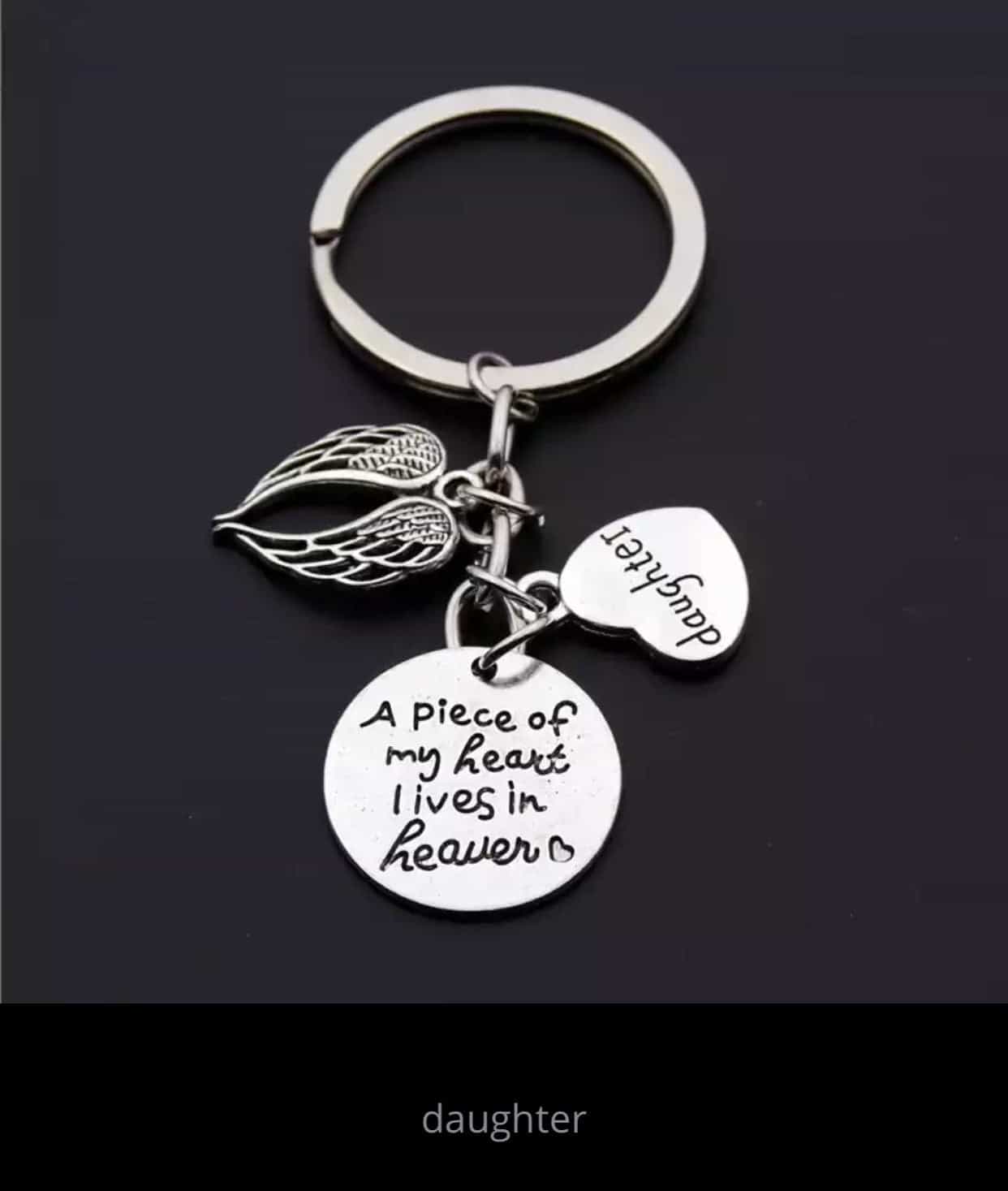 Family Members Memorial Key Ring-All-Times-Gifts