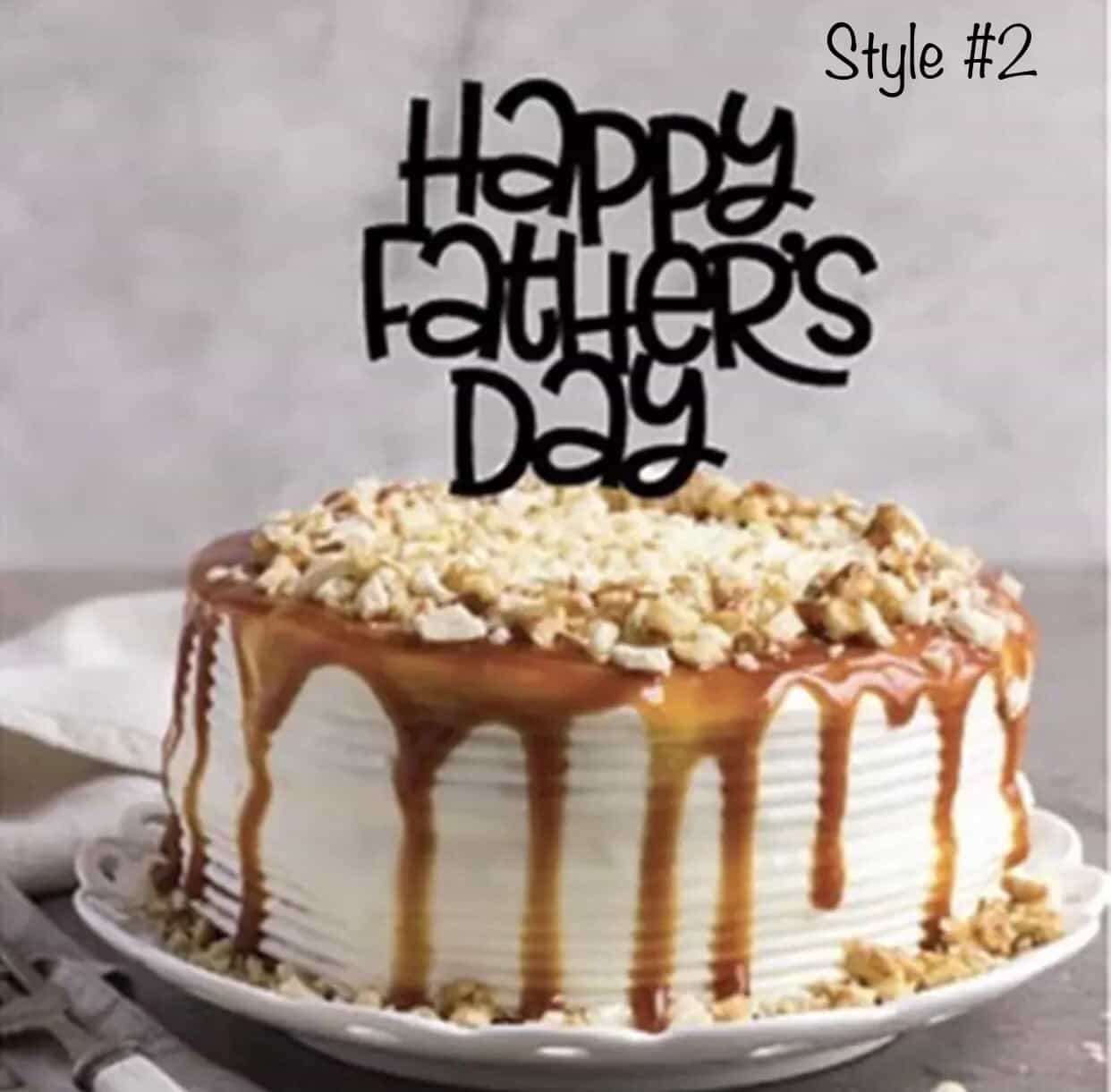 Father’s Day Cake Topper-Cake Topper-All-Times-Gifts