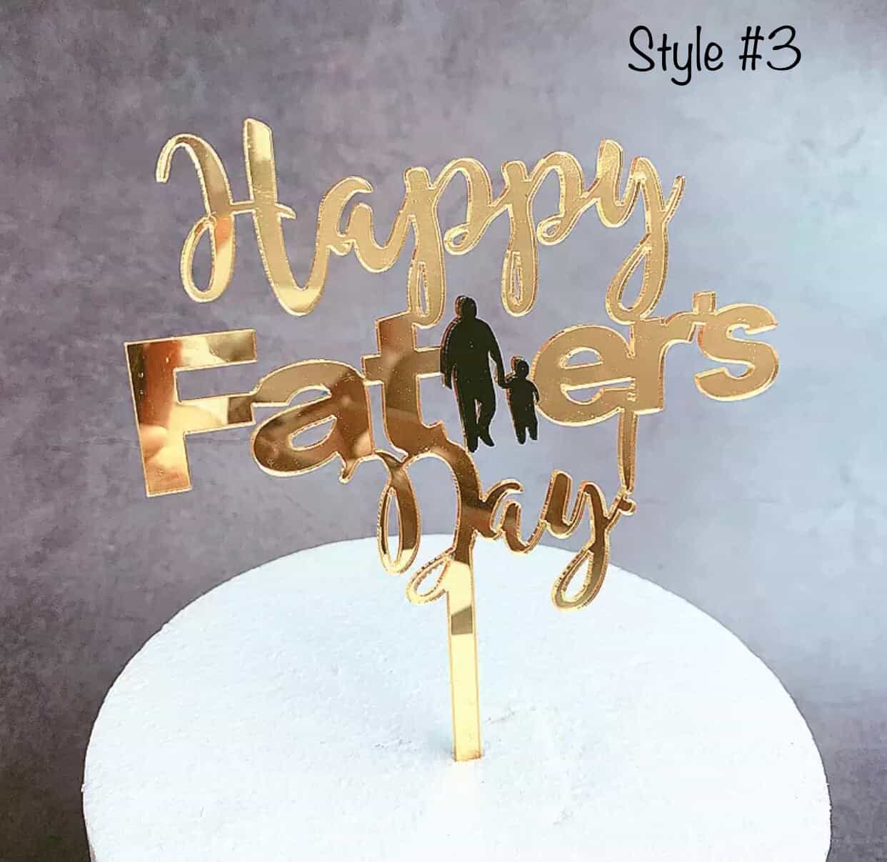 Father’s Day Cake Topper-Cake Topper-All-Times-Gifts