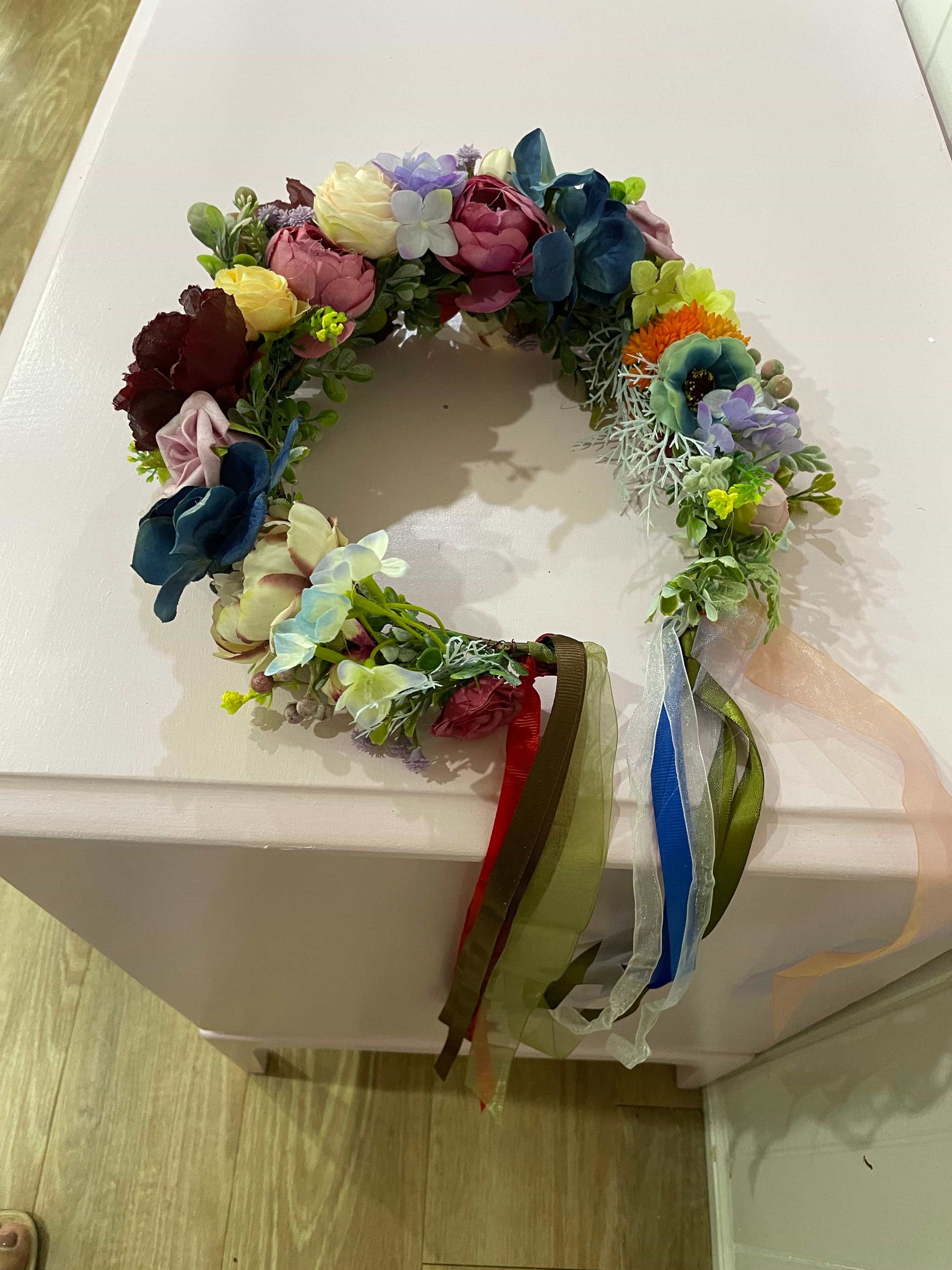 Floral Head Crown-Headset-All-Times-Gifts