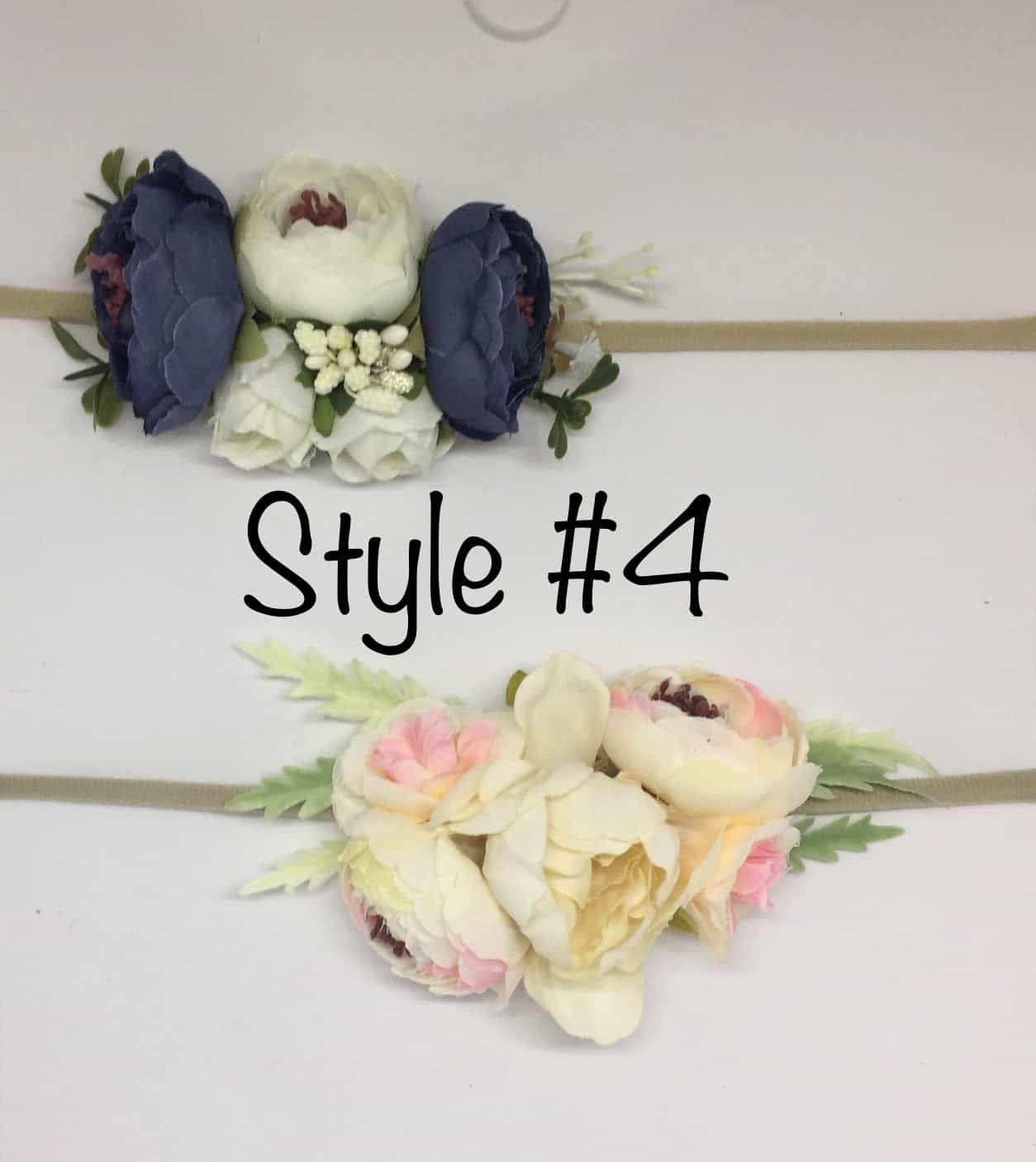 Girl Floral Headbands Set of Two-Headset-All-Times-Gifts