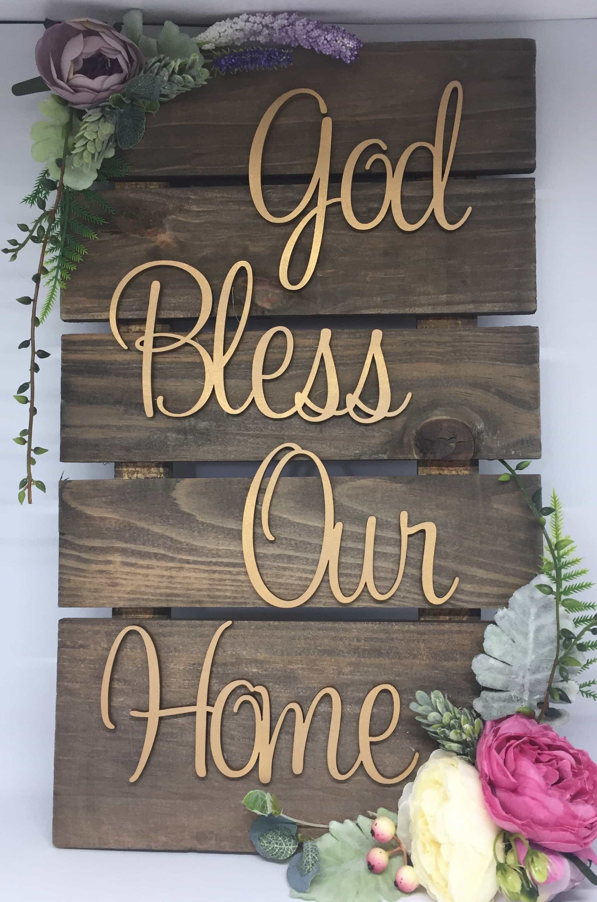 God Bless Our Home Rectangular Plaque custom made-Home Decor-All-Times-Gifts