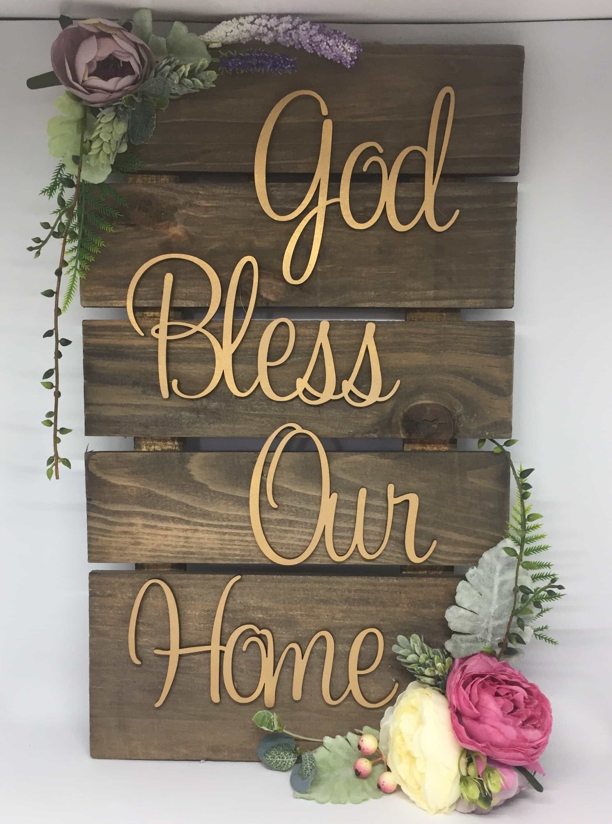 God Bless Our Home Rectangular Plaque custom made-Home Decor-All-Times-Gifts
