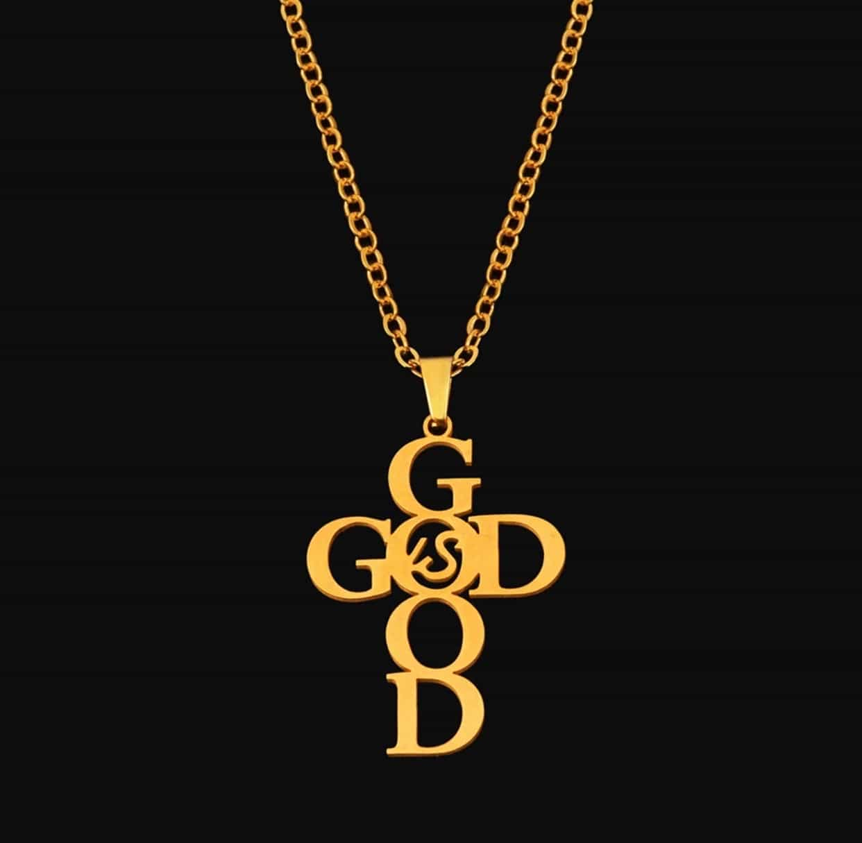 God is good necklace-All-Times-Gifts