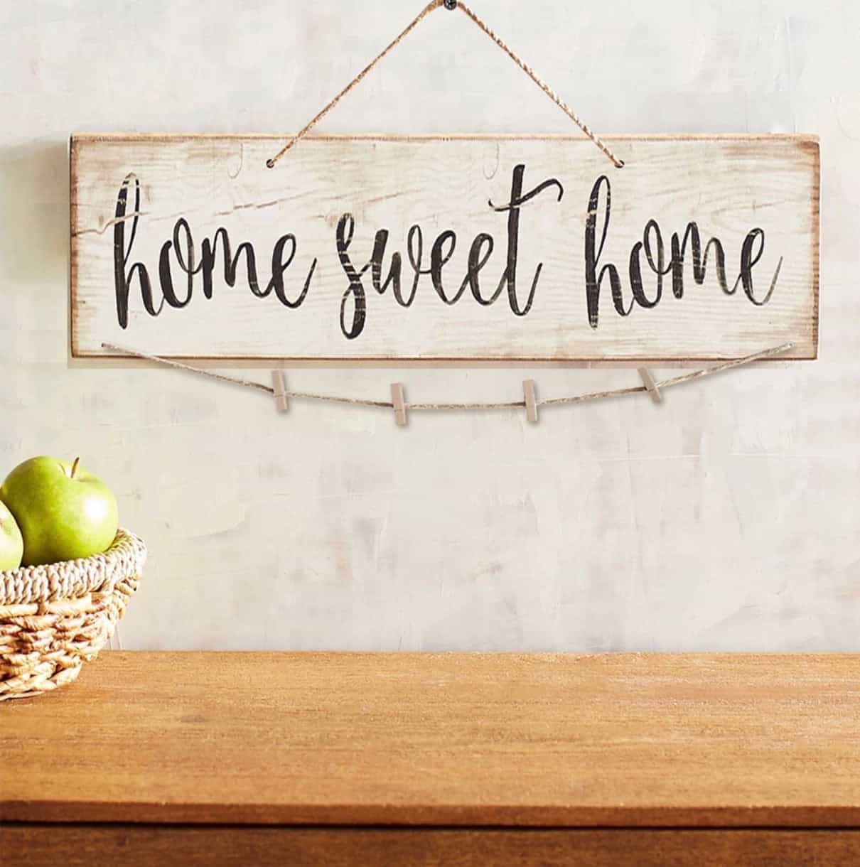 Home Sweet Home Wooden Sign-All-Times-Gifts