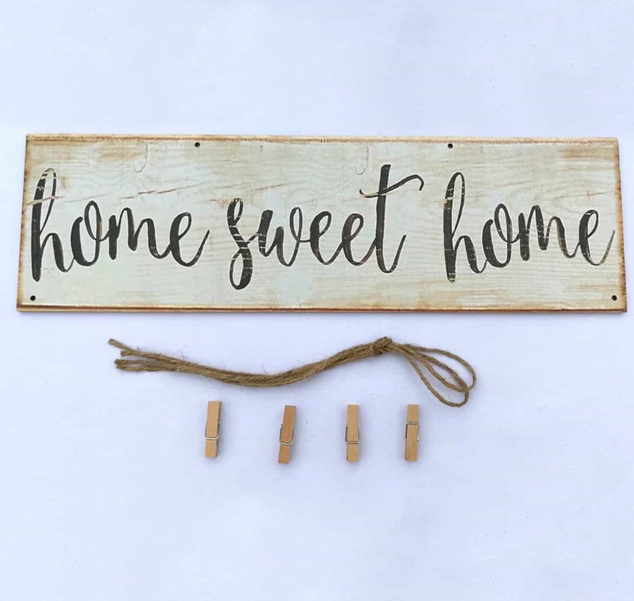 Home Sweet Home Wooden Sign-All-Times-Gifts