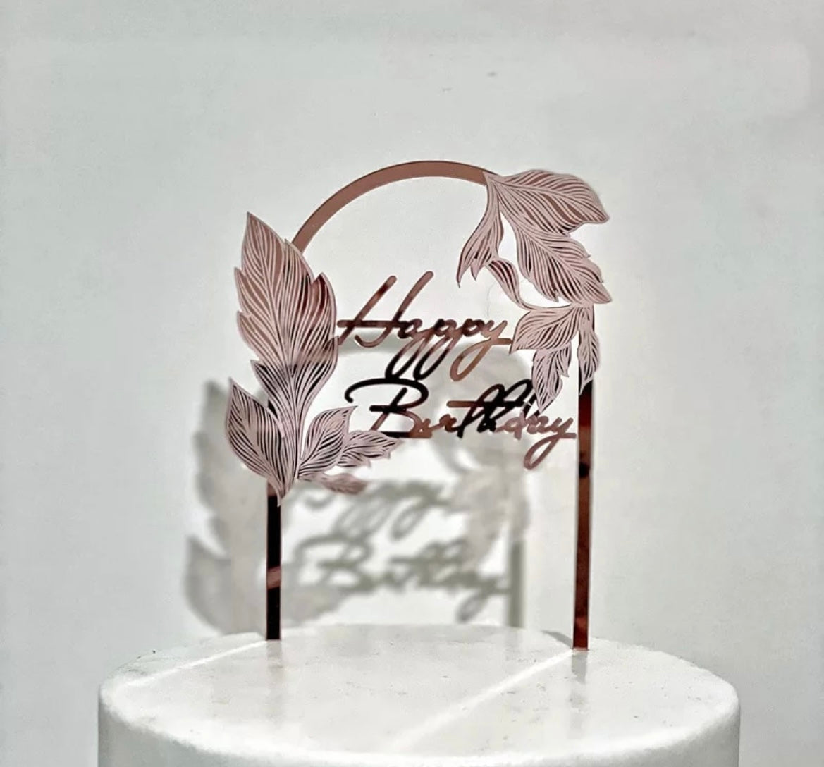 Arch leaves 🍃 cake topper-All-Times-Gifts
