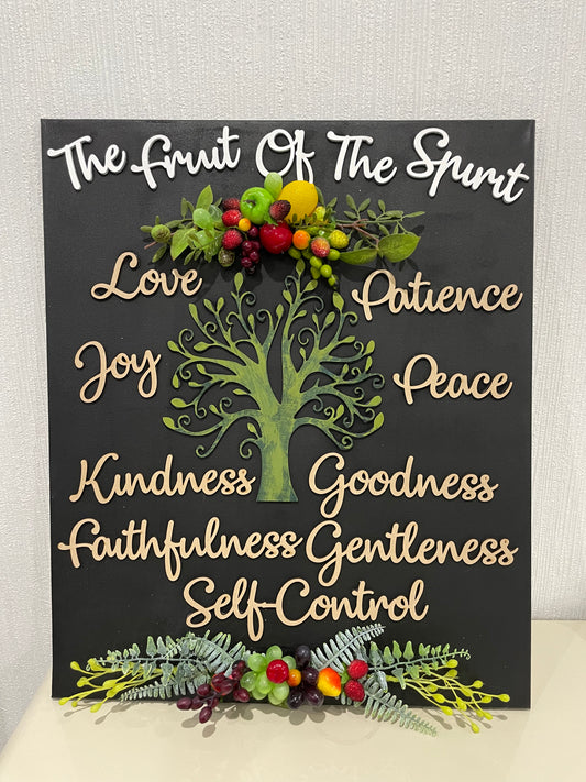 Fruit of the spirit large canvas